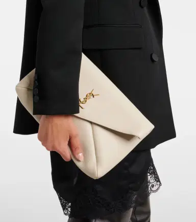 Saint Laurent Cassandre Large leather clutch | Thumbnail 6 Saint Laurent Cassandre Large leather clutch | Thumbnail 6