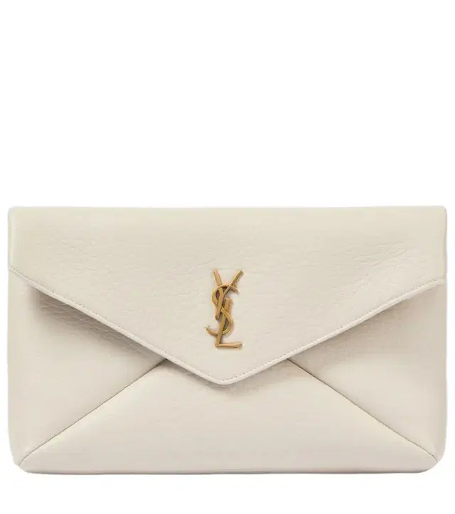 Saint Laurent Cassandre Large leather clutch
