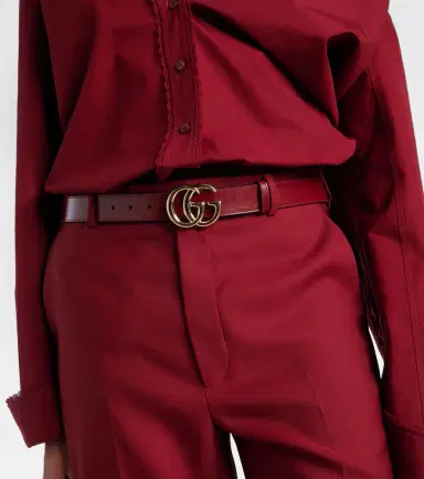 Gucci GG Marmont leather belt | Thumbnail 3