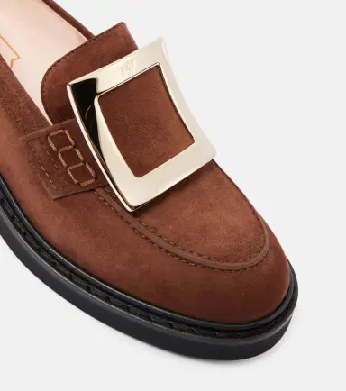 Roger Vivier Viv' Rangers suede loafers | Thumbnail 2 Roger Vivier Viv' Rangers suede loafers | Thumbnail 2