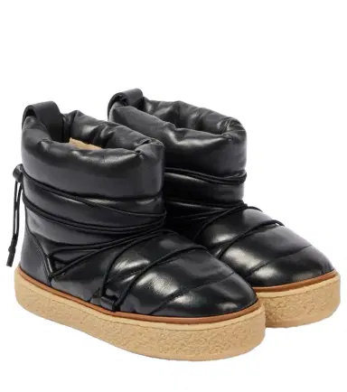 Isabel Marant Heta leather ankle boots | Thumbnail 1 Isabel Marant Heta leather ankle boots | Thumbnail 1