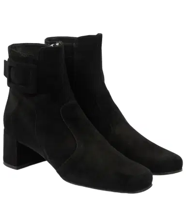 Roger Vivier Trés Vivier 45 suede ankle boots | Thumbnail 1