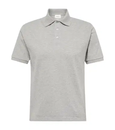 Saint Laurent Cassandre cotton-blend piqué T-shirt | Thumbnail 1