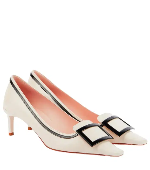 Roger Vivier Viv' Canard 55 leather pumps