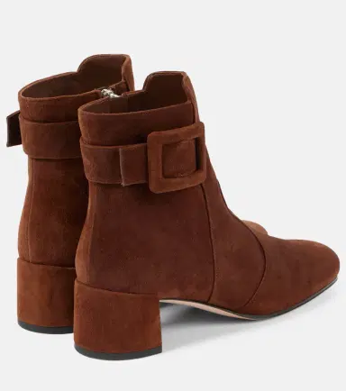 Roger Vivier Tres Vivier Polly suede ankle boots | Thumbnail 3 Roger Vivier Tres Vivier Polly suede ankle boots | Thumbnail 3