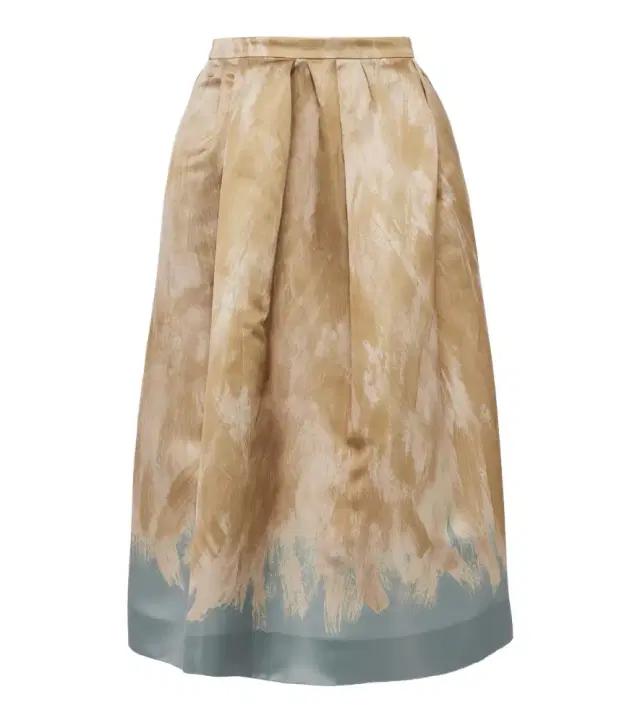 Dries Van Noten Printed high-rise midi skirt