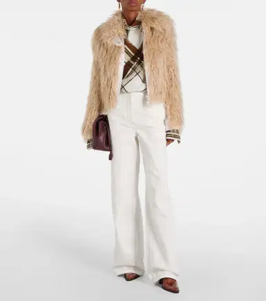 Dries Van Noten Faux fur jacket | Thumbnail 4