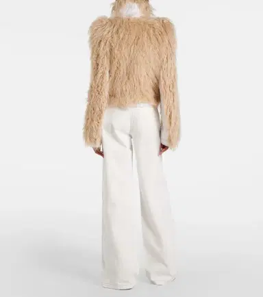 Dries Van Noten Faux fur jacket | Thumbnail 7