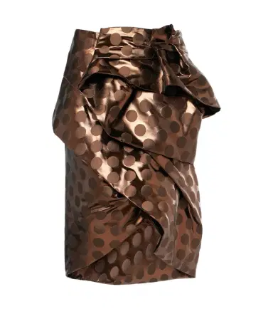 Dries Van Noten Lamé midi skirt | Thumbnail 1