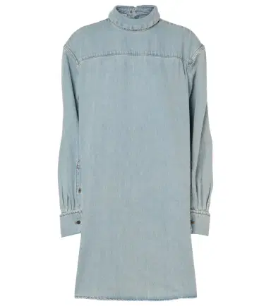 Dries Van Noten Denim turtleneck top | Thumbnail 1