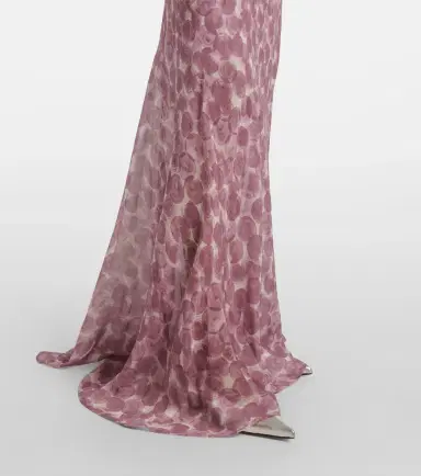 Dries Van Noten Printed silk chiffon slip dress | Thumbnail 2 Dries Van Noten Printed silk chiffon slip dress | Thumbnail 2