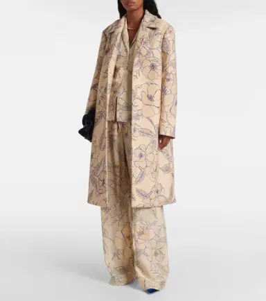 Dries Van Noten Floral wide-leg pants | Thumbnail 5