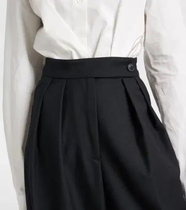 Dries Van Noten Pleated wool wide-leg pants | Thumbnail 3