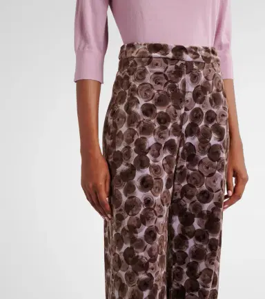 Dries Van Noten Pantera cotton-blend straight pants | Thumbnail 2