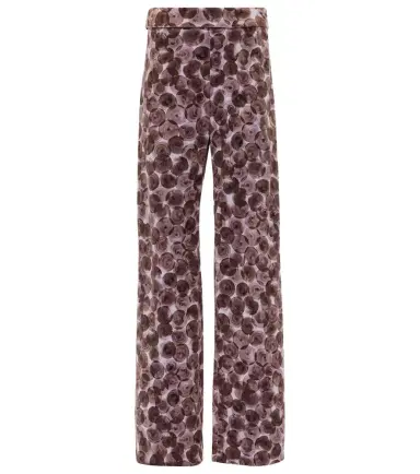 Dries Van Noten Pantera cotton-blend straight pants | Thumbnail 1