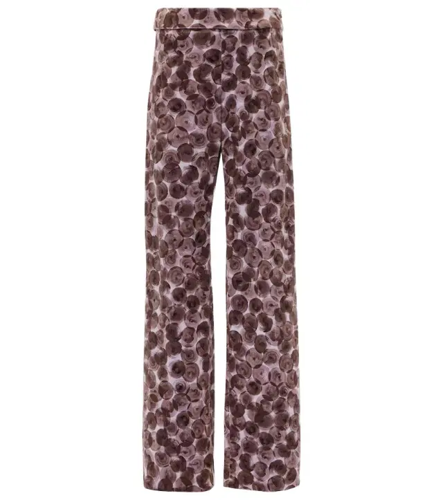 Dries Van Noten Pantera cotton-blend straight pants