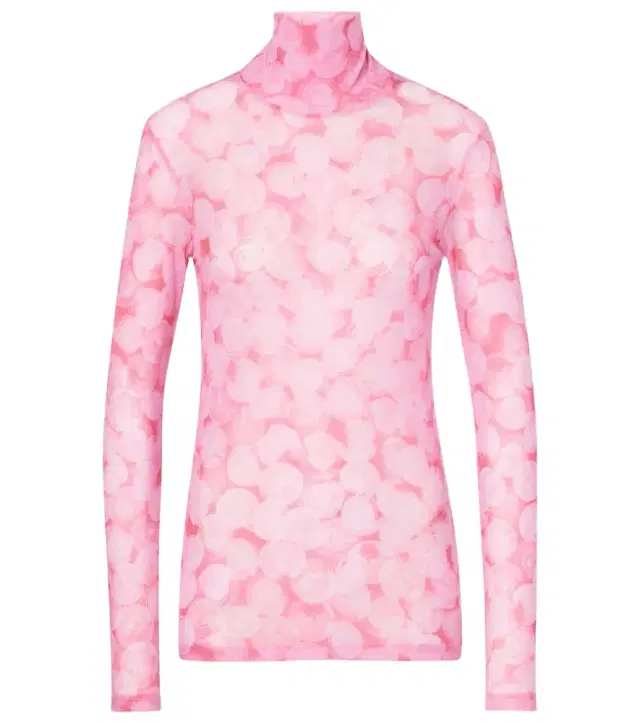 Dries Van Noten Printed high-neck jersey top