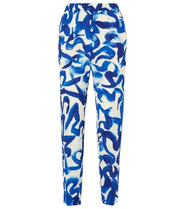 Dries Van Noten Printed slim pants
