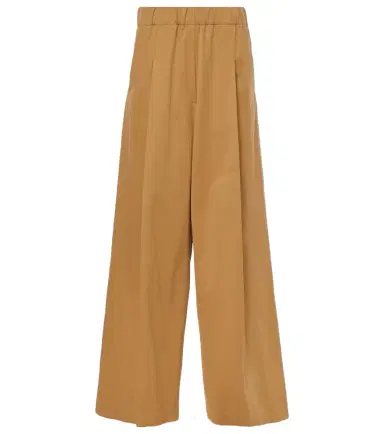 Dries Van Noten Cotton wide-leg pants | Thumbnail 1