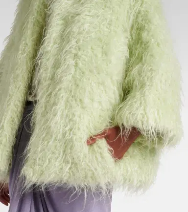 Dries Van Noten Faux shearling jacket | Thumbnail 4