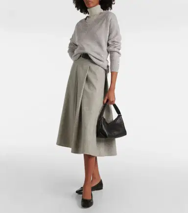 Brunello Cucinelli Monili bow-detail leather ballet flats | Thumbnail 6