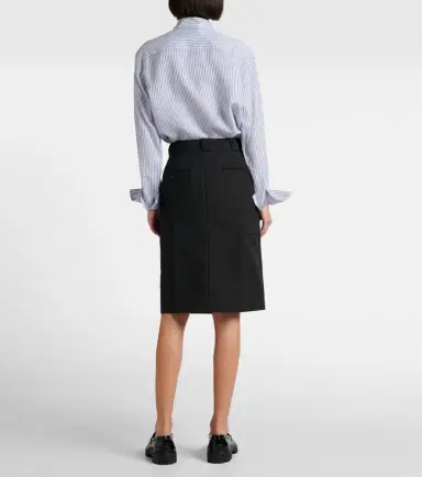 Tod's Cotton midi skirt | Thumbnail 6 Tod's Cotton midi skirt | Thumbnail 6