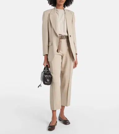 Brunello Cucinelli Monili bow-detail leather ballet flats | Thumbnail 5