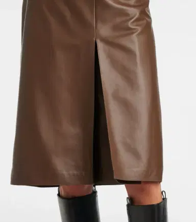 Tod's Leather pencil skirt | Thumbnail 4