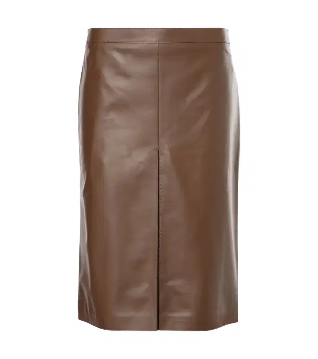 Tod's Leather pencil skirt