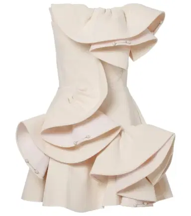 Maticevski Bridal embellished ruffled minidress | Thumbnail 1