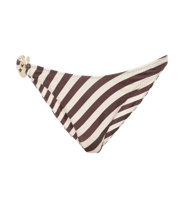 Same Spiral striped bikini bottoms