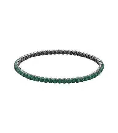 SHAY JEWELRY 18kt rose gold bracelet with emeralds | Thumbnail 1 SHAY JEWELRY 18kt rose gold bracelet with emeralds | Thumbnail 1