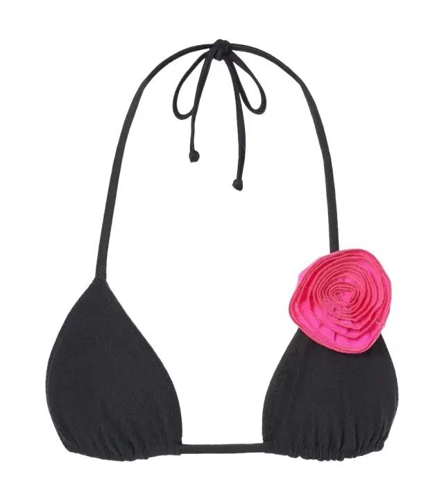Same Rose halterneck bikini top