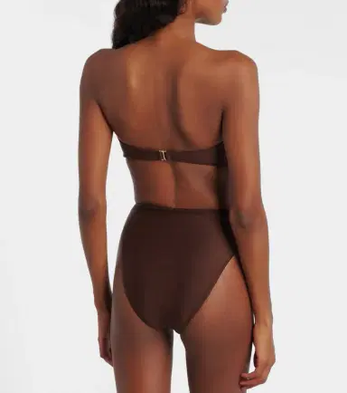 Same Knotted bandeau bikini top | Thumbnail 3