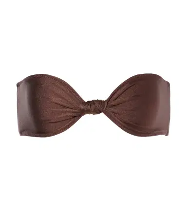 Same Knotted bandeau bikini top | Thumbnail 1