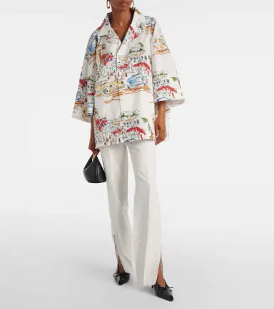 Jacquemus Casaco printed cotton bowling shirt | Thumbnail 5