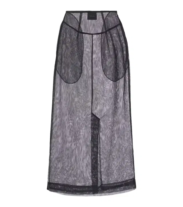 Simone Rocha Sheer tulle pencil skirt