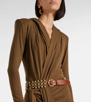 Isabel Marant Varana embellished leather belt | Thumbnail 3