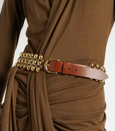 Isabel Marant Varana embellished leather belt | Thumbnail 4