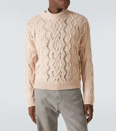 Our Legacy Cable Sonar Roundneck wool sweater | Thumbnail 2