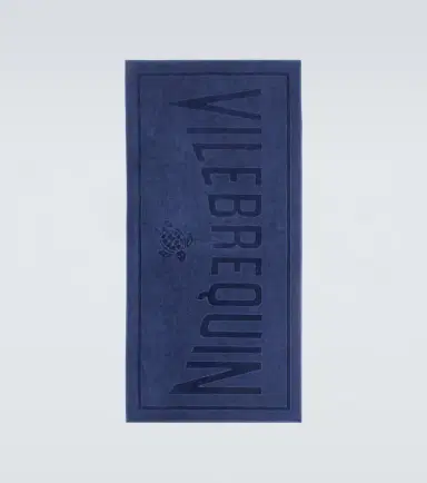 Vilebrequin Sand logo cotton terry beach towel | Thumbnail 2