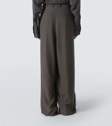 Balenciaga Pinstripe wide-leg pants | Thumbnail 4