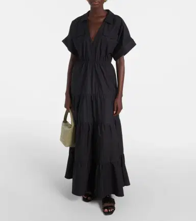 ADRIANA DEGREAS Cotton maxi dress | Thumbnail 5