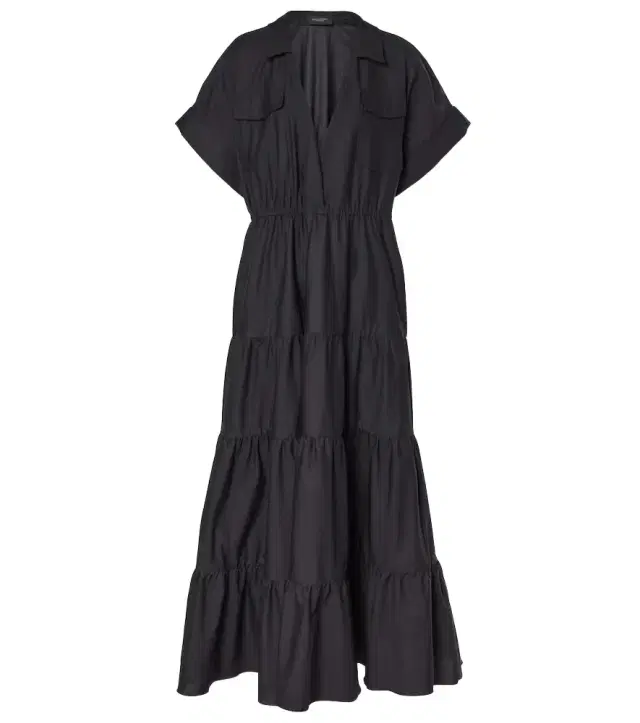 ADRIANA DEGREAS Cotton maxi dress