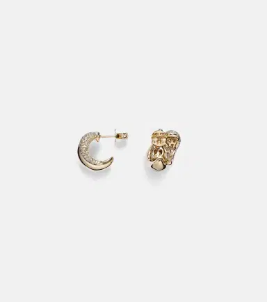 SHAY JEWELRY 18kt gold earrings with diamonds | Thumbnail 2