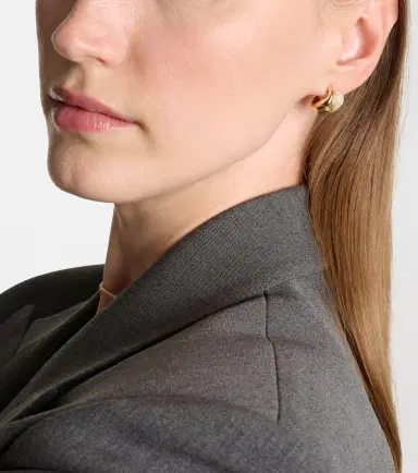 SHAY JEWELRY 18kt gold earrings with diamonds | Thumbnail 3