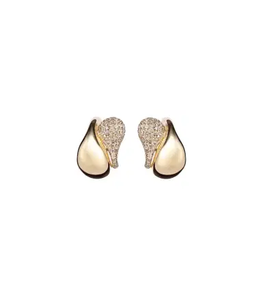 SHAY JEWELRY 18kt gold earrings with diamonds | Thumbnail 1