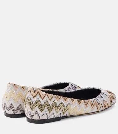 Missoni Iris Zigzag ballet flats | Thumbnail 2