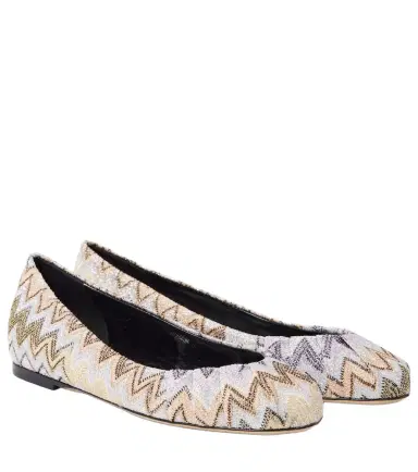 Missoni Iris Zigzag ballet flats | Thumbnail 1