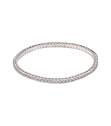 SHAY JEWELRY 18kt white gold tennis bracelet with diamonds | Thumbnail 1